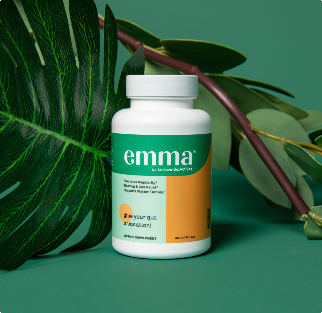 Emma Relief Gut Health Support, Digestive Comfort, Gas & Bloating, 60 Caps