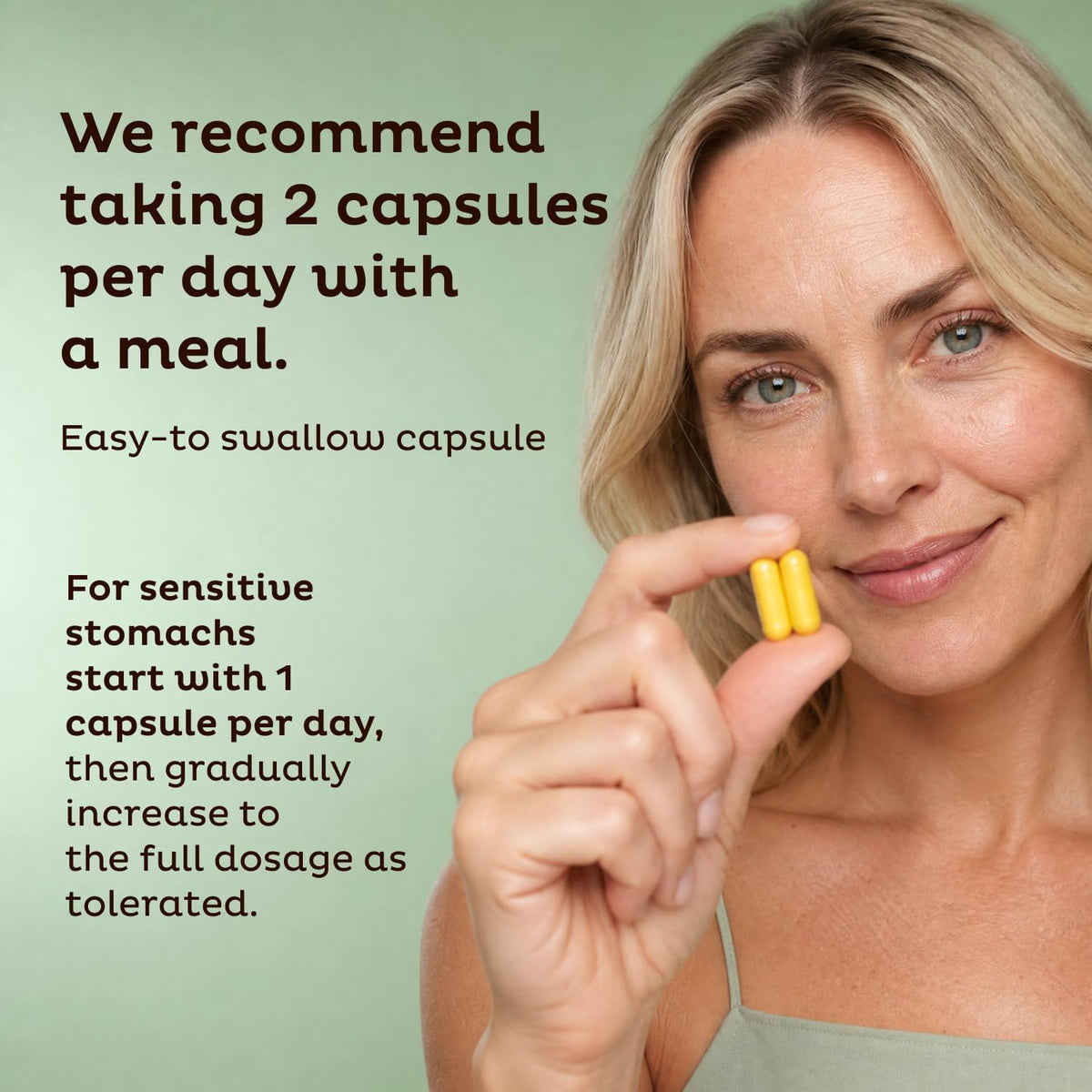 Emma Relief Gut Health Support, Digestive Comfort, Gas & Bloating, 60 Caps