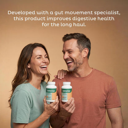 Emma Relief Gut Health Support, Digestive Comfort, Gas & Bloating, 60 Caps
